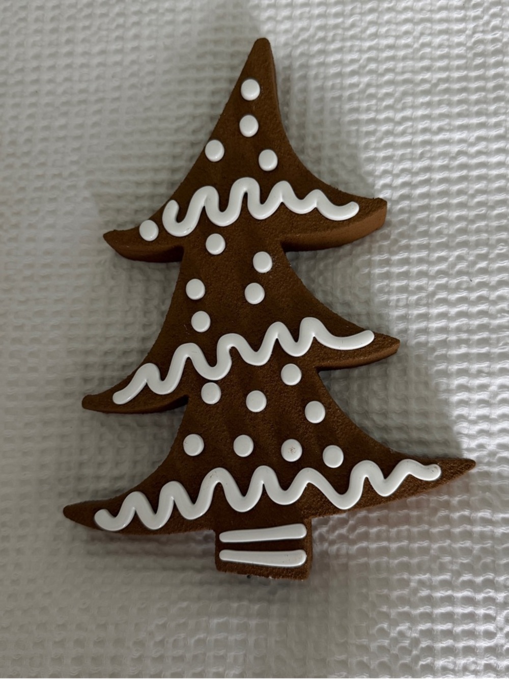 Holiday Gingerbread Tree Ornament - Brown by